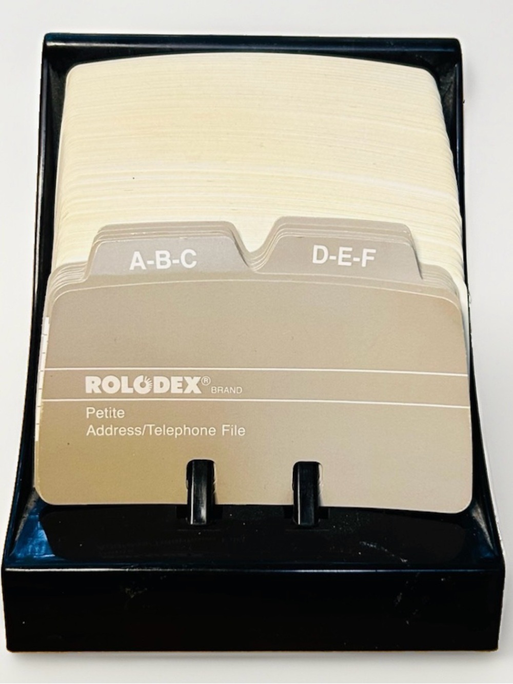 Vintage Rolodex Petite Address/Telephone Card File Organizer Model S310
